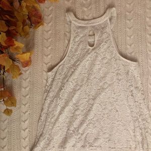 White Floral Torrid Tank Top